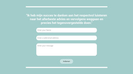Snel Contact Met Ons - Premium-Elementensjabloon