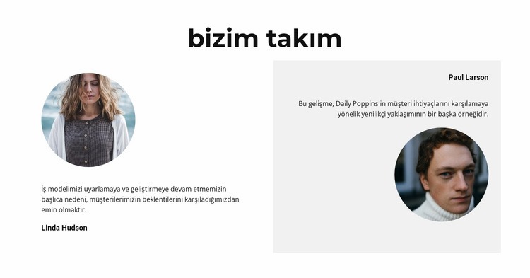 iki kılavuz Web Sitesi Mockup'ı