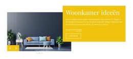 Woonkamer Ideeën - Eenvoudig Website-Ontwerp