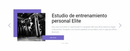 Entrenamiento Individual - Creador De Sitios Web Moderno