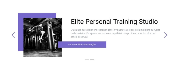 Treinamento individual Construtor de sites HTML