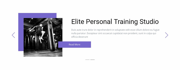 Individual training WordPress Website Builder