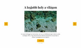 Snorkeling Kirándulások – Egyszerű WordPress Téma