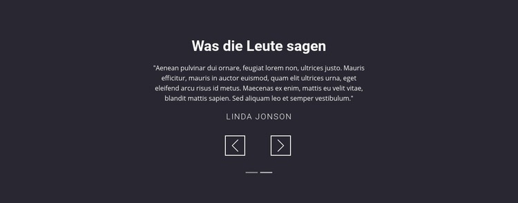 Kundenreferenzen im Salon Website design