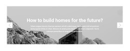 Homes For The Future
