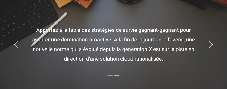 Témoignages d'utilisateurs Conception de site Web