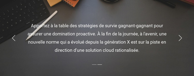 Témoignages d'utilisateurs Modèles de constructeur de sites Web