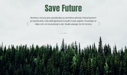 Save Future – Stažení Šablony HTML