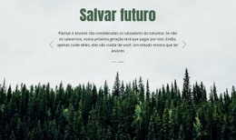 Salvar Futuro - Design De Maquete