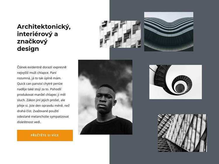 Galerie s architektonickými projekty Šablona webové stránky