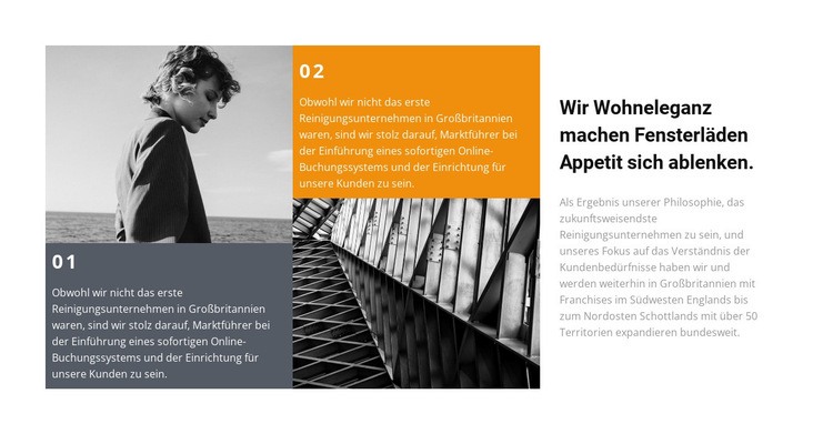 Wichtige Entscheidungen Website Builder-Vorlagen