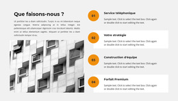 Schémas De Travail - Modèle De Page De Destination