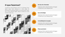 Esquemas De Trabalho - Maquete De Site Moderno