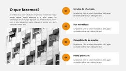 Layout CSS Para Esquemas De Trabalho
