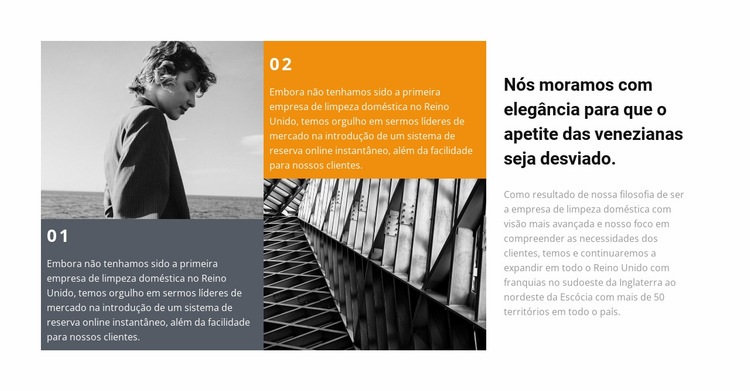 Decisões importantes Modelo HTML5