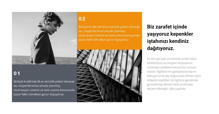 Önemli kararlar Web Sitesi Mockup'ı