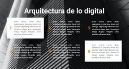 Maqueta De Sitio Web Más Creativa Para Seis Textos