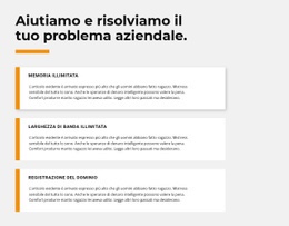 Il Mockup Del Sito Web Più Creativo Per Tre Testi