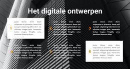 Zes Teksten - Responsieve Website