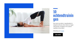 10 Ochtendtrainingen - Prachtige Kleurencollectiesjabloon