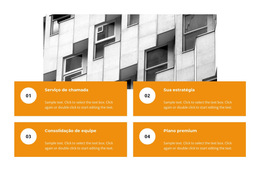 Quatro Textos E Fotos Mídia Social