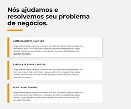 Três Textos - Tema WordPress Multiuso Criativo