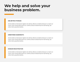 Three Texts - Responsive Website Templates