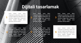 Altı Metin Şablonlar Html5 Duyarlı Ücretsiz