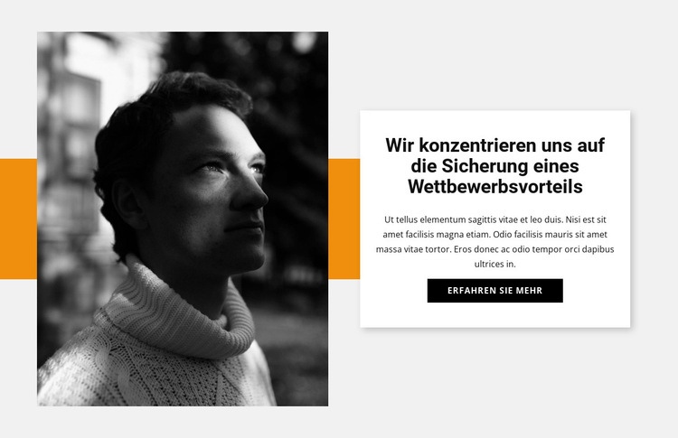 Designer über Arbeit HTML5-Vorlage