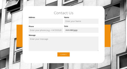 Business Contacts Templates Html5 Responsive Free