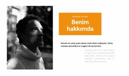 Değerlerim Hakkında - HTML Web Page Builder