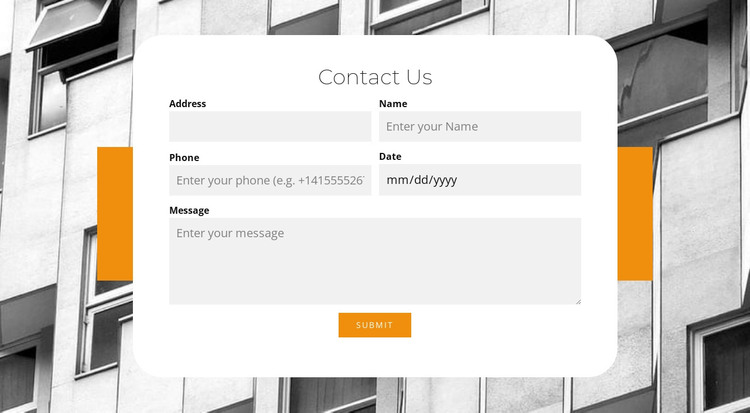 Business contacts WordPress Theme