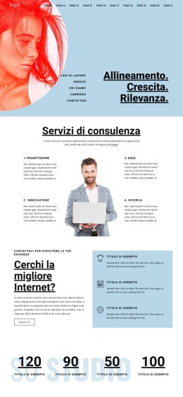 Servizi Di Consulenza Aziendale - Costruttore Di Siti