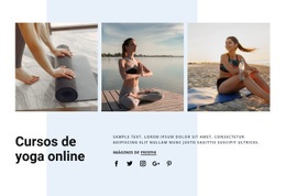 Cursos De Yoga Online: Creador De Sitios Web Creativo Y Multipropósito