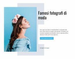 Famosi Fotografi Di Moda: Generatore Di Siti Web Facile Da Usare