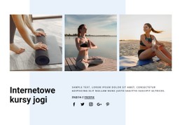 Kursy Jogi Online Darmowy Szablon CSS