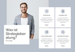 Strategieberatung - Schöne HTML5-Vorlage