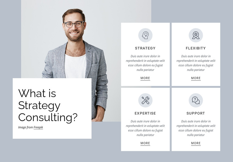 Strategy consulting Joomla Template