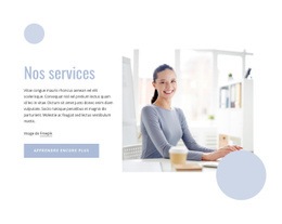 Services De Management – Modèles De Sites Web Réactifs