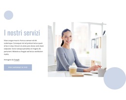 Servizi Di Gestione - Modello Di Pagina Di Destinazione