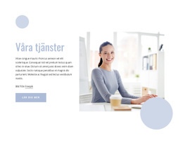 Managementtjänster – Bästa Gratis WordPress-Tema