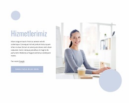 Yönetim Hizmetleri - Duyarlı Web Sitesi Şablonları