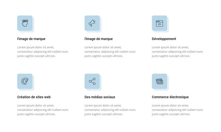 Transformation numérique Modèle d'une page