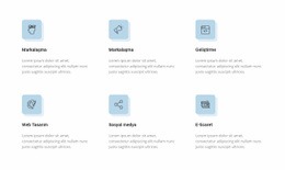 Dijital Dönüşüm - Bir Sayfalık Şablon