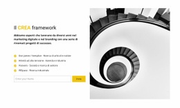 Il Framework Crea - Ispirazione Per Il Design Del Sito Web