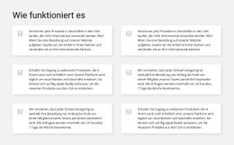 Arbeit Nach Artikel Responsive Website
