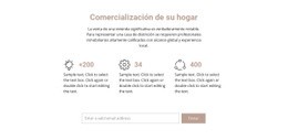 Título Y Beneficios: Plantilla Adaptable HTML5