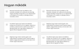 Dolgozzon Elemenként – E-Kereskedelmi Sablon