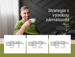 Strategie Vysokého Návratu Bezplatná Šablona Webu CSS