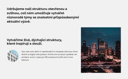 Jak Se Žije Ve Městě – Šablona Pro Tvorbu Webových Stránek